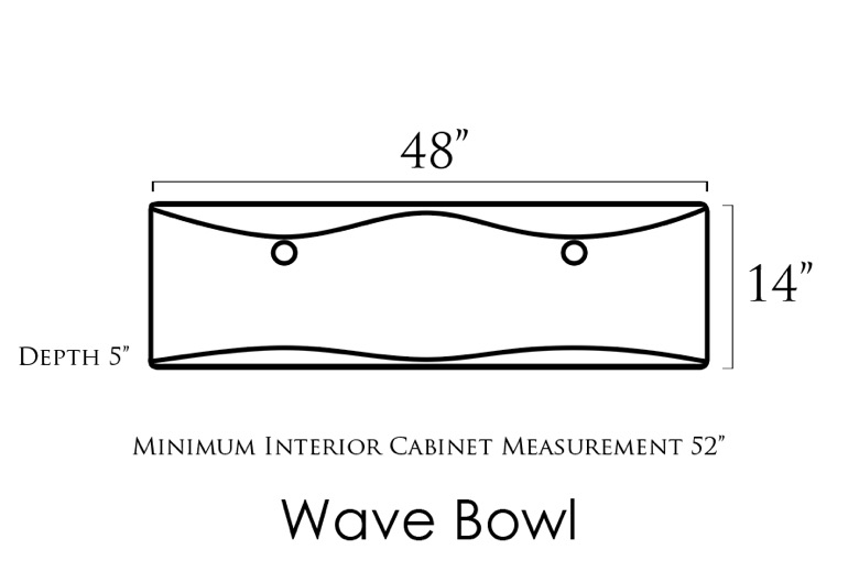 Wave bowl dimensions